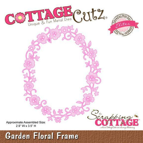 Garden Floral Frame  -stanssi