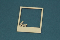 Handwritten Love Photo Frame  - leikekuvio