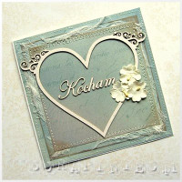 Heart Frame 10 cm - leikekuvio