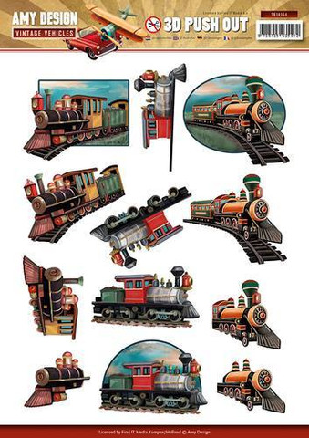 Vintage Vechiles: Trains 
