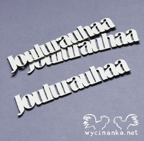 Joulurauhaa  - leikekuviopakkaus