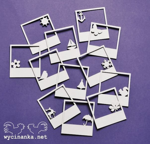 Four Seasons: Set of Photo Frames - leikekuviopakkaus