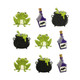 Halloween Puffy Stickers: Potions
