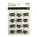 Halloween Glitter Stickers: Spiders