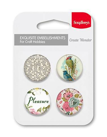 Flair Buttons: Primavera 3 - koristeet