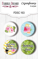 Tropical Paradise Flair Buttons 2 -  koristeet