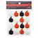 Halloween Glitter Embellishments: Pumpkins