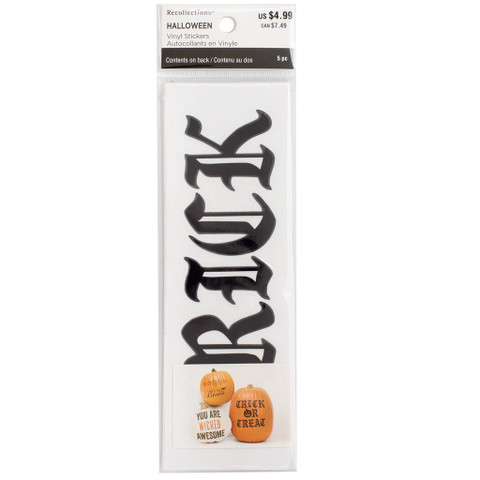 Halloween Vinyl Stickers 