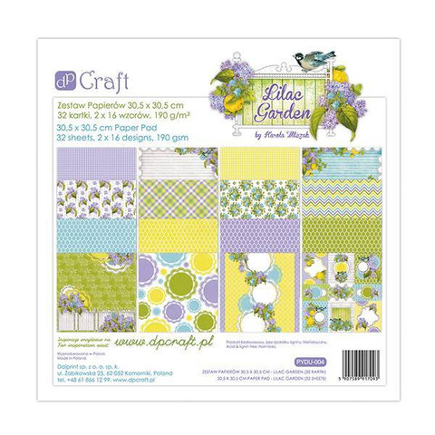 Lilac Garden 12x12 paperikokoelma
