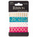   Designer Ribbon: Turquoise Arrows -nauhapakkaus