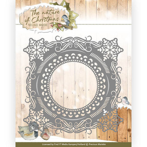 The Nature of Christmas: Christmas Snowflake Frame -stanssi