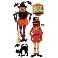 Jolee's Boutique 3D Stickers: Moveable Jack-O-Lanterns