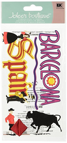 Jolee's Boutique 3D Stickers: Spain