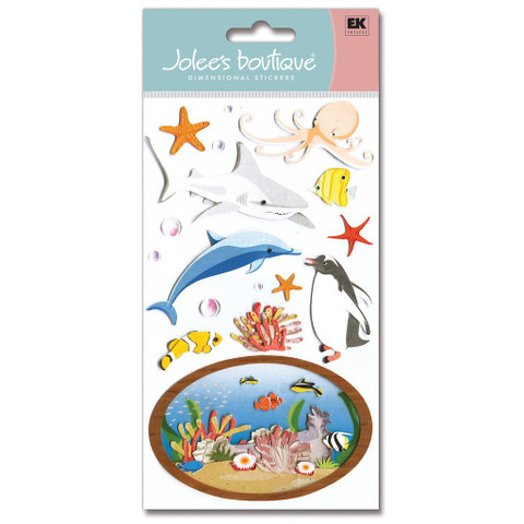 Jolee's Boutique 3D Stickers: Aquarium