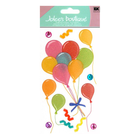 Jolee's Boutique 3D Stickers: Vellum Balloons