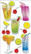 Jolee's Boutique 3D Stickers: Tropical Drinks (vellum)