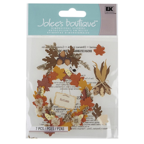 Jolee's Boutique 3D Dimensional Stickers: Autumn