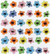 Jolee's Boutique 3D Dimensional Stickers: Baby Gems Flowers