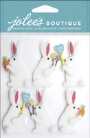 Jolee's Boutique 3D Dimensional Stickers: Easter Bunnies