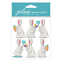 Jolee's Boutique 3D Dimensional Stickers: Easter Bunnies
