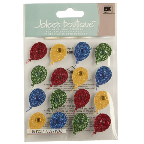 Jolee's Boutique 3D Dimensional Stickers: Balloon Party Repeats