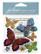 Jolee's Boutique 3D Dimensional Stickers: Colorful Butterflies
