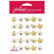 Jolee's Boutique 3D Dimensional Stickers: Gold & White Angel Repeats