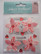 Jolee's Boutique 3D Dimensional Stickers: Red Patterned Flowers