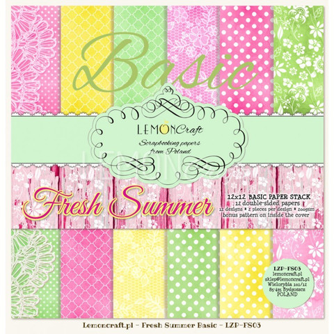Fresh Summer Basic 12x12 - paperikokoelma