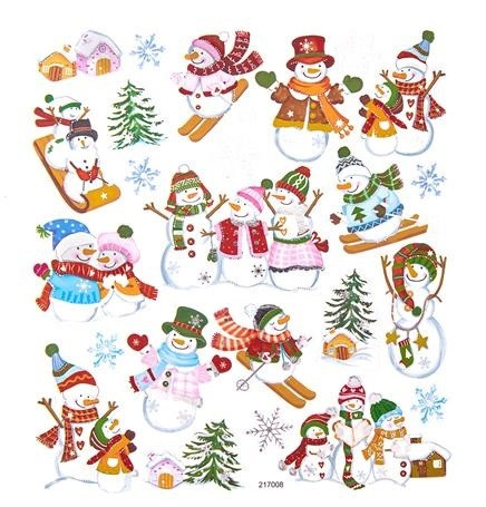 Happy Snowmen  -tarra-arkki