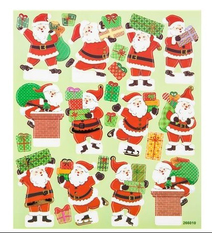 Pop-Up Stickers: Santa  -tarra-arkki