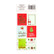 Recollections Planner Stickers:  Merry Everything Square Phrase - tarrapakkaus