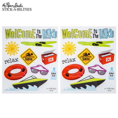 Stickabilities: Lake Stickers - tarrapakkaus