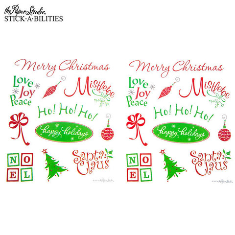Stickabilities: Everyday Christmas Glitter - tarrapakkaus