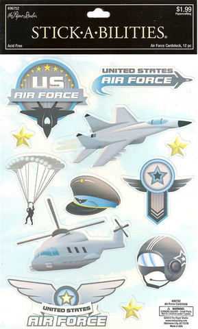 Stickabilities Cardstock Stickers: Air Force