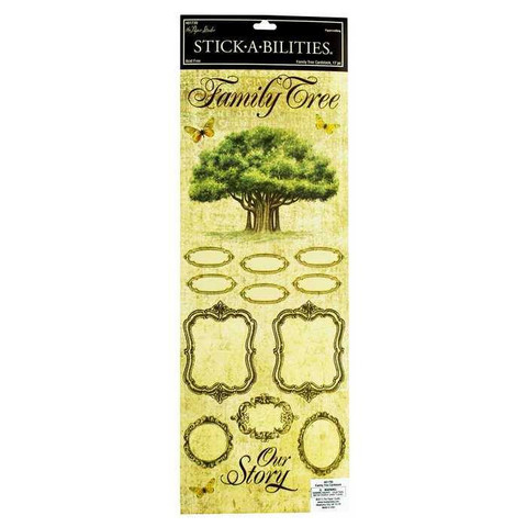 Stickabilities Cardstock Stickers: Family Tree