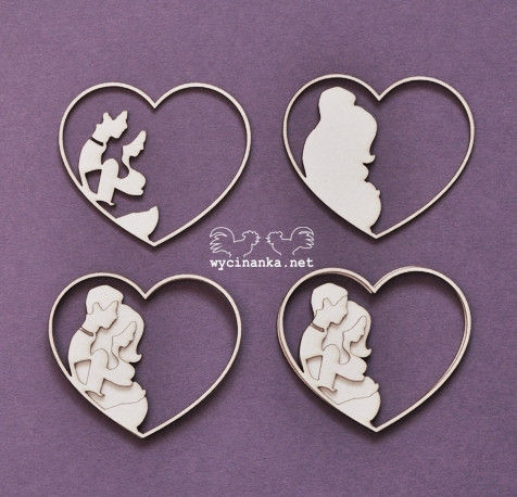Family Album Hearts - leikekuviopakkaus