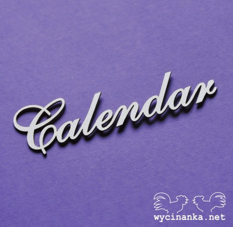 Calendar - leikekuviopakkaus