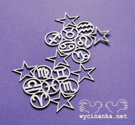 Four Seasons: Zodiac Signs Background - leikekuviopakkaus