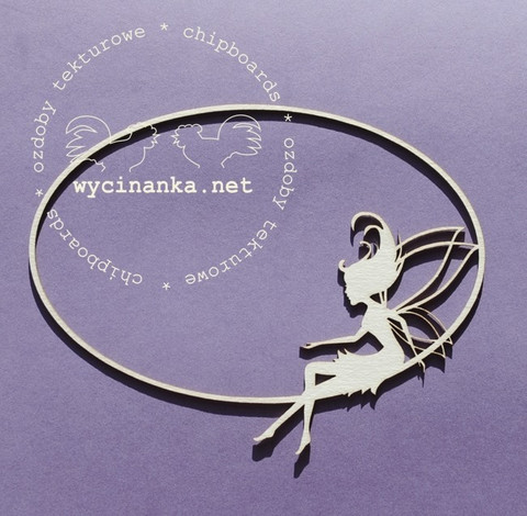 Oval Fairy Frame - leikekuviopakkaus