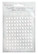 Adhensive Stones : White 6 mm