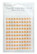 Adhensive Stones : Orange 6 mm