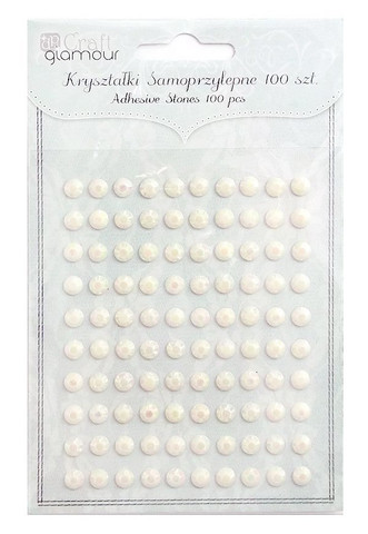 Adhensive Stones : Ivory Opal 6 mm