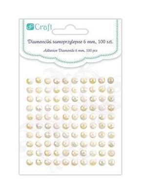 Adhensive Stones : Ivory Opal 6 mm