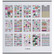 Agenda 52 Foiled Sticker Pack: Watercolor Love -tarrakirja