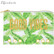 Canvas Pouch: Palm Leaves Quote