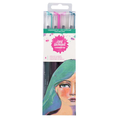 Jane Davenport Mermaid Markers: Shimmering Sky - kynäpakkaus