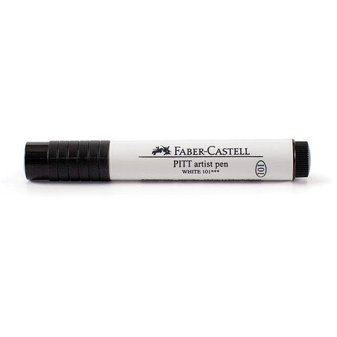 PITT Big Brush Artist Pen: White