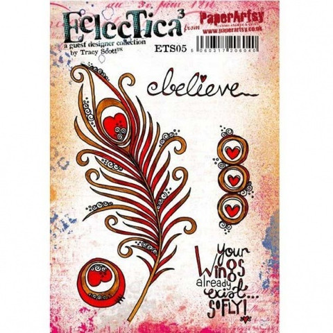 Eclectica by Tracy Scott Ezmount A5: Feather - leimasinsetti