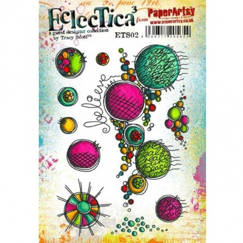 Eclectica by Tracy Scott Ezmount A5: Circles - leimasinsetti